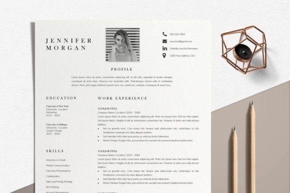 Download Modern Resume Template Word - Premium Resources